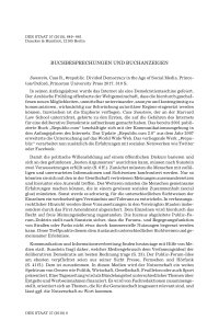 Buchbesprechungen und Buchanzeigen