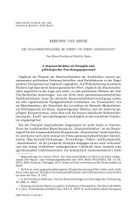 Die Staatsrechtslehre im Streit um ihren Gegenstand