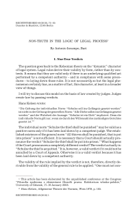 Non-Truth in the Logic of Legal Process