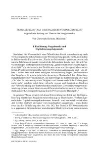 Vergaberecht als Digitalisierungsfolgenrecht