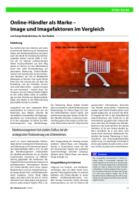 Online-Händler als Marke