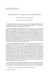 Es zählte nur das Argument