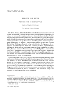 Wenn es doch so einfach wäre