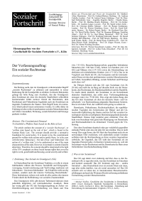 Der Verfassungsauftrag: Ein sozialer Rechtsstaat