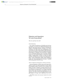 Migration und Integration: Wo steht Deutschland?