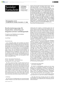 Berufsorientierungscamps für Hauptschüler, Schulerfolg und Integration auf dem Ausbildungsmarkt. Evaluation einer Maßnahme der erweiterten vertieften Berufsorientierung