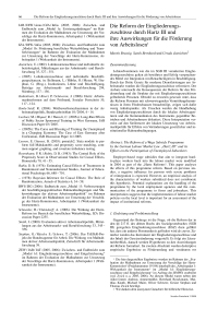 Die Reform der Eingliederungszuschüsse durch Hartz III und ihre Auswirkungen für die Förderung von Arbeitslosen