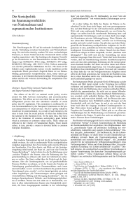 Die Sozialpolitik im Spannungsverhältnis von Nationalstaat und supranationalen Institutionen