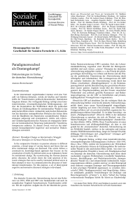 Paradigmenwechsel als Deutungskampf