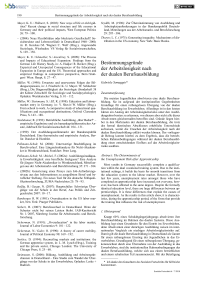 Bestimmungsgründe der Arbeitslosigkeit nach der dualen Berufsausbildung