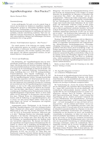 Jugendberufsagentur – Best Practice?!