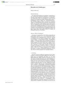 Betriebe als Gatekeeper