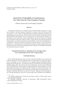Stock Prices Predictability at Long-horizons: Two Tales from the Time-Frequency Domain