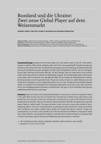 Russland und die Ukraine: Zwei neue Global Player auf dem Weizenmarkt