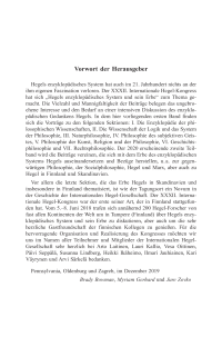 Vorwort der Herausgeber