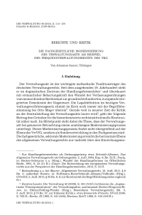 Die fachgesetzliche Modernisierung des Verwaltungsakts am Beispiel des Frequenzverwaltungsrechts des TKG