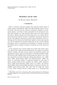 Mandelbrot and the Smile