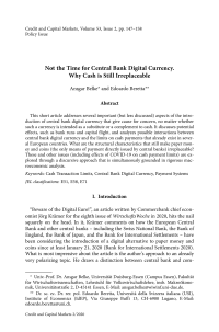 Not the Time for Central Bank Digital Currency