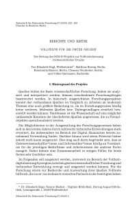 Volltexte für die Frühe Neuzeit