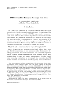 TARGET2 and the European Sovereign Debt Crisis