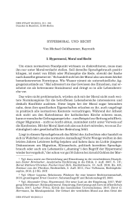 Hypermoral und Recht