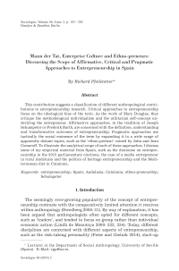 Mann der Tat, Enterprise Culture and Ethno-preneurs: Discussing the Scope of Affirmative, Critical and Pragmatic Approaches to Entrepreneurship in Spain