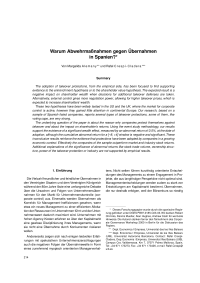 Warum Abwehrmaßnahmen gegen Übernahmen in Spanien?