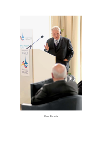 Laudatio auf den zu Promovierenden durch den Direktor des Internationalen Zentrums für Deutsch-Russische Rechtsstudien der Universität Münster