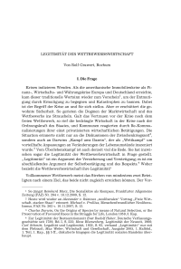 Legitimität der Wettbewerbswirtschaft