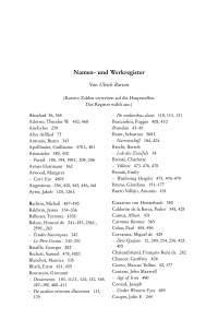 Namen- und Werkregister