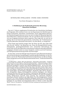 Künstliche Intelligenz: Utopie oder Dystopie