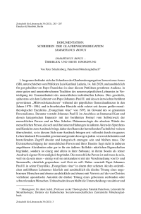 Samaritanus bonus – Überblick und erste Einordnung