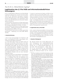 Legitimation des § 219a StGB und Informationsbedürfnisse Schwangerer