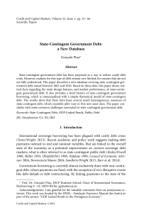State-Contingent Government Debt: a New Database