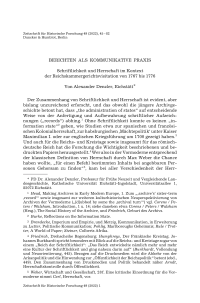 Berichten als kommunikative Praxis