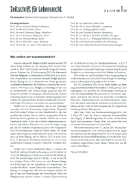 Wie wollen wir zusammenleben?