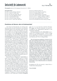 Pluralismus als Toleranz- oder als Strukturprinzip?