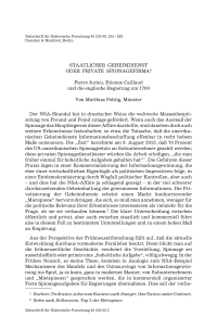 Staatlicher Geheimdienst oder private Spionagefirma? Pierre Jurieu, Etienne Caillaud und die englische Regierung um 1700