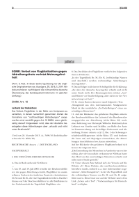 EGMR: Verbot von Flugblattaktion gegen Abtreibungsärzte verletzt Meinungsfreiheit