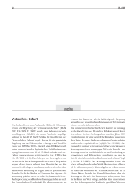 Vertrauliche Geburt – Familienrechtliche Folgen der Reproduktionsmedizin