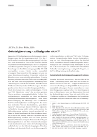 Gehsteigberatung - zulässig oder nicht?