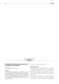 LSG Baden-Württemberg: PID keine Sachleistung der Krankenkasse