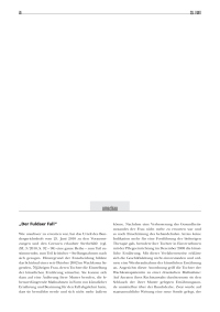 „Der Fuldaer Fall“ – Die Berliner „Kinderwunschpraxis“ – Kostenerstattung für Hospizleistungen – „Staatlich geprüfter Sterbehelfer“?