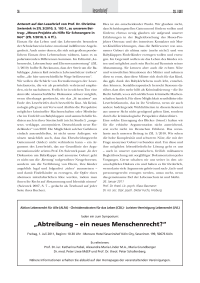Antwort auf den Leserbrief von Prof. Dr. Christine Swientek in ZfL 3/2010, S. 103 f., zu unserem Beitrag: „Moses-Projekte als Hilfe für Schwangere in Not“ (ZfL 1/2010, S. 6 ff.)