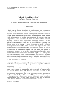 Is Bank Capital Procyclical? A Cross-Country Analysis