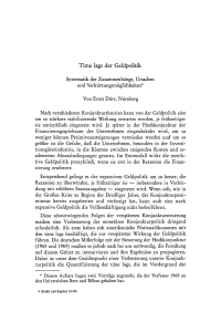 Time lags der Geldpolitik