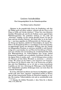 Limitierte Stufenflexibilität