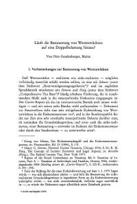 Läuft die Besteuerung von Wertzuwächsen auf eine Doppelbelastung hinaus?