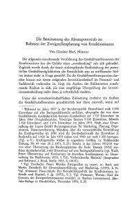 Die Bestimmung des Absatzpotentials im Rahmen der Zweigstellenplanung von Kreditinstituten