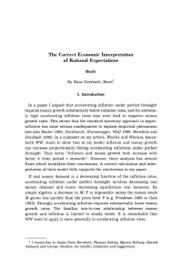 The Correct Economic Interpretation of Rational Expectations